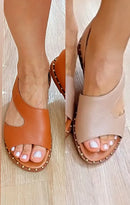 Sandália em Couro Comfort Aurora