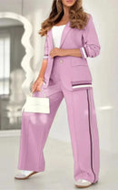 Conjunto Feminino Casaquinho e Calça Luiza