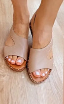 Sandália em Couro Comfort Aurora