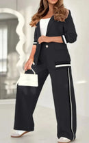 Conjunto Feminino Casaquinho e Calça Luiza