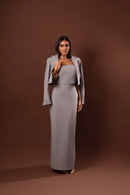 Blazer Cropped Viola Blueberry