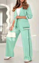 Conjunto Feminino Casaquinho e Calça Luiza